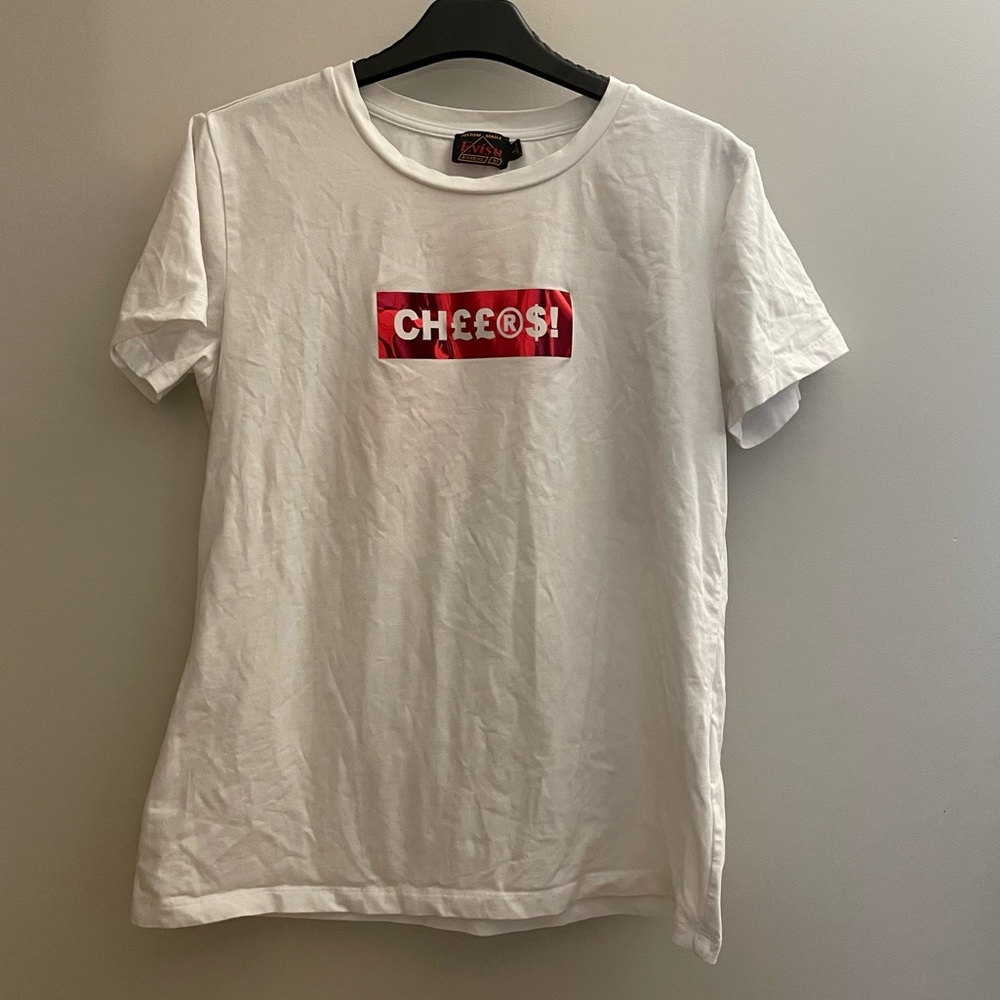 Evisu Cheers white t-shirt